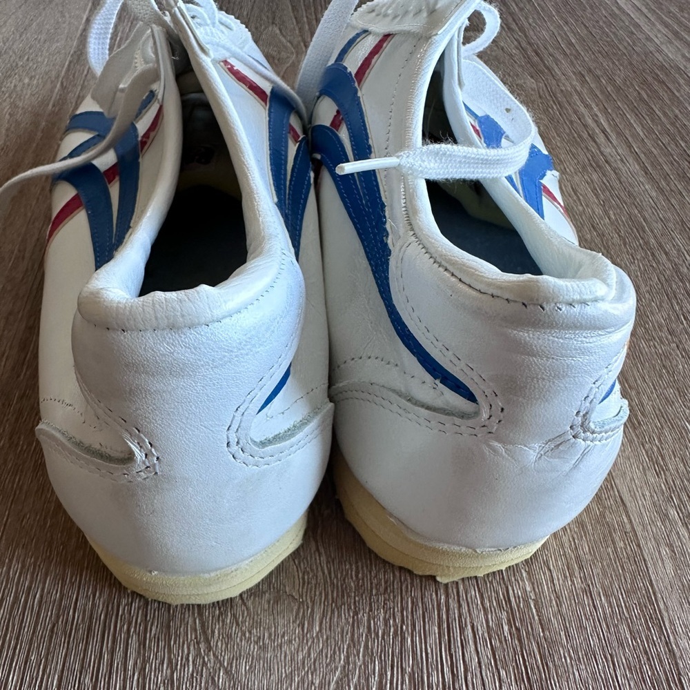 Vintage Onitsuka Tiger Asics Limber Up Trainer Tiger Stripe M 12 Made in Japan - Picture 8 of 16